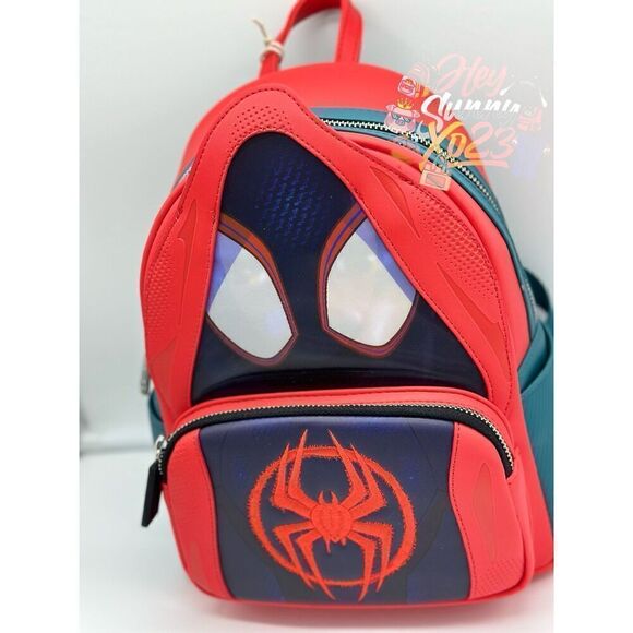 Loungefly Spider-Man Spider-Verse Miles Morales Lenticular Mini Backpack main image 5